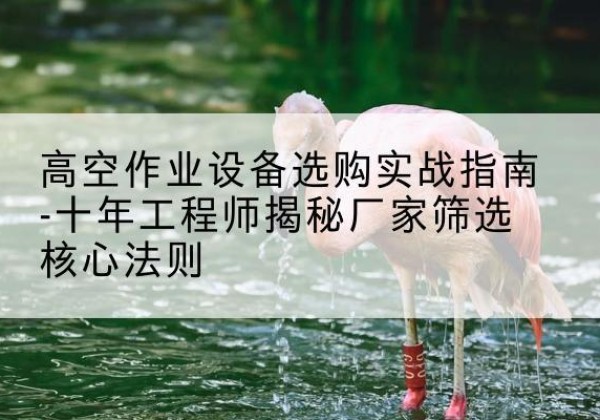 房山区剪叉式升降机厂家-高空作业设备选购实战指南-十年工程师揭秘厂家筛选核心法则